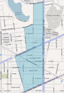 Police Service Area 501 map
