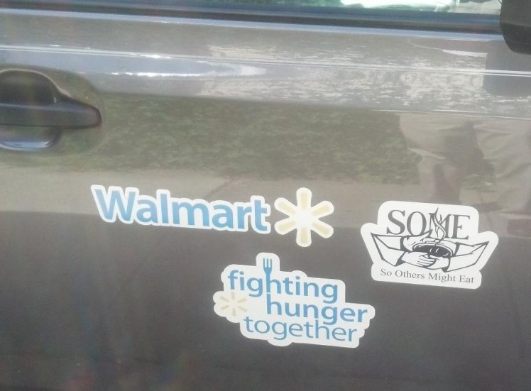 S.O.M.E. and Walmart van 2013 09