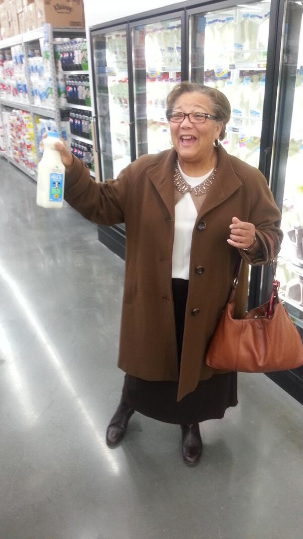 Anita Bonds at Wal-Mart