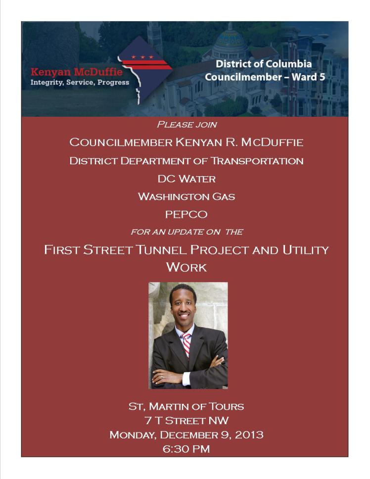 First Street Tunnel Project_9Dec