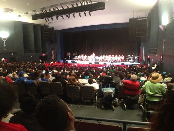 Dunbar valedictorian Celeste Pitter