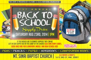 Mt. Sinai Baptist Church 1ST-ANNUAL-BACK-TO-SCHOOL-SUPPLY-DRIVE-WEB 2014 08