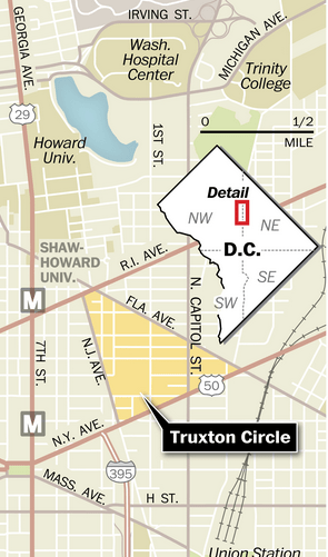 Truxton Circle Where We Live Map 2014 09