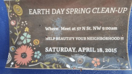 Truxton Circle clean up 2015 04 18