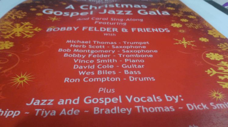Bradley Thomas Mt Sinai Christmas Gospel Jazz Gala 2015 12 20