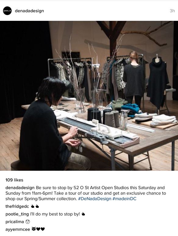 DenadaDesign 52 O Street OPEN STUDIOS 2016 05 21