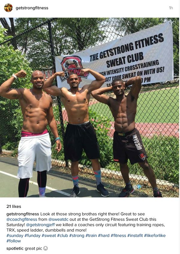 GetStrong Fitness Sweat Club 2016 06 12