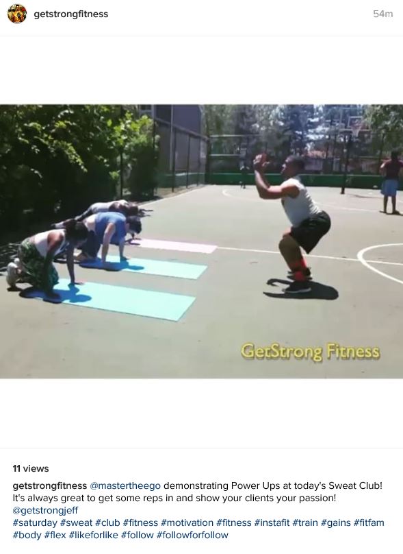 GetStrong Fitness Sweat Club 2016 06 18 #2