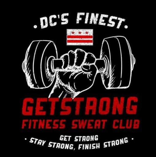 GetStrong Fitness Sweat Club new logo #2