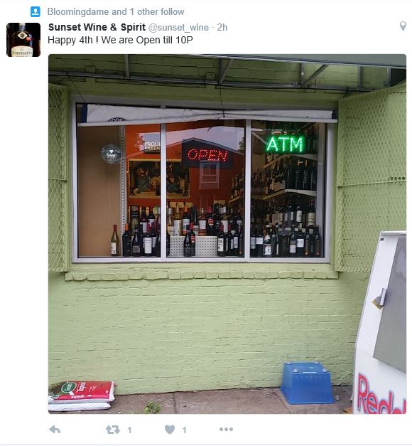 Sunset Wine 2016 07 04