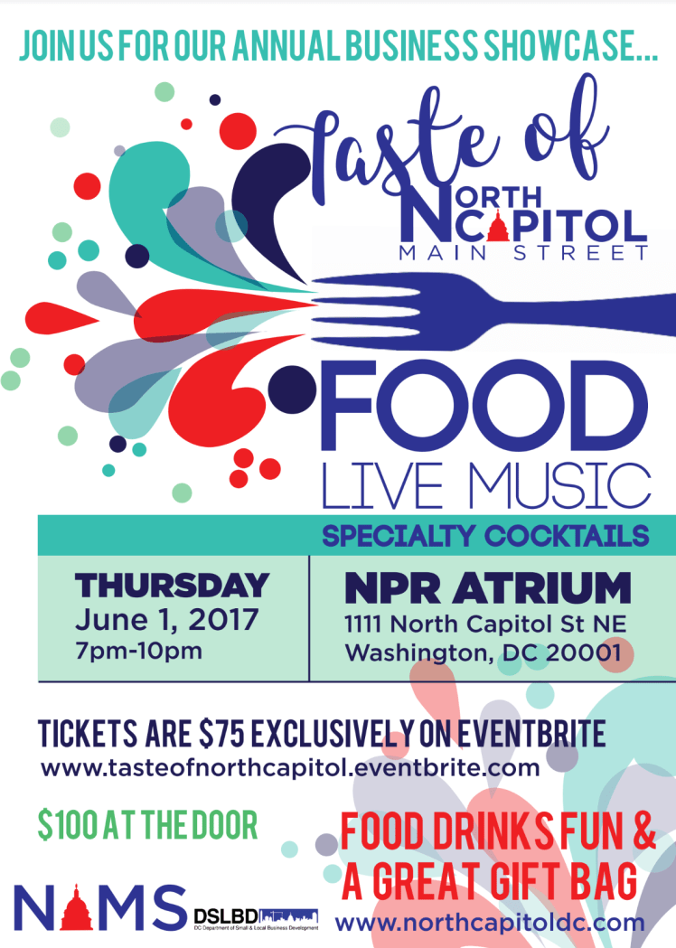 Taste of North Capitol Main Street 2017 06 01