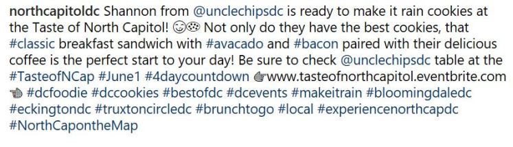 Uncle Chip's Cookies 2017 05 28 #2