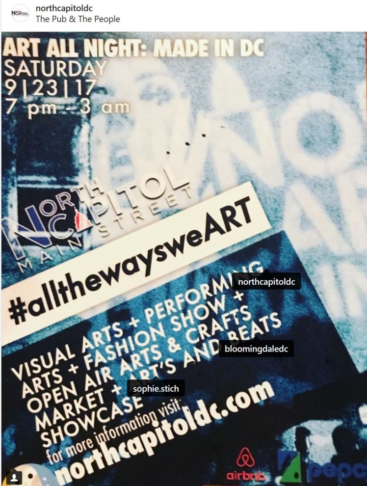 Art All Night 2017 Made in DC #1