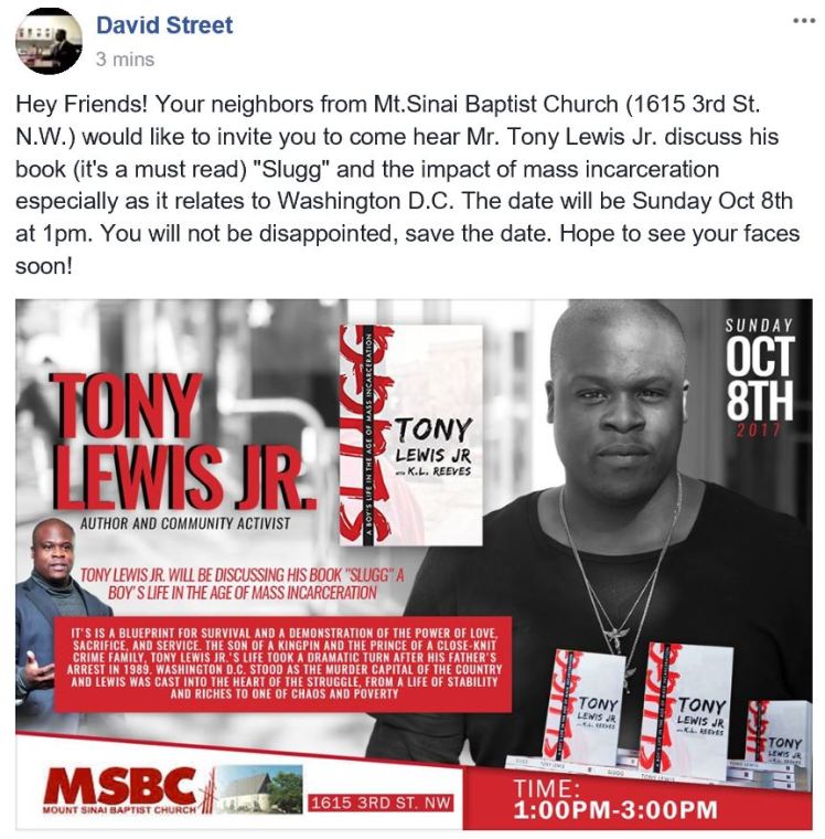 Tony Lewis Jr. 2017 10 08