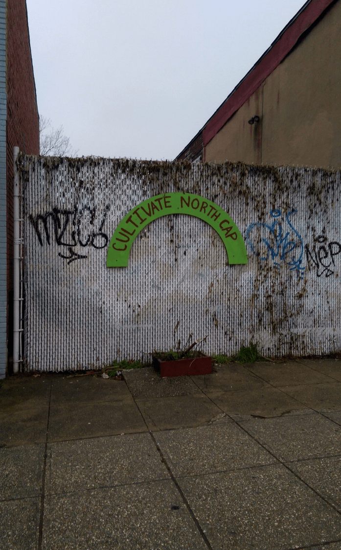 Cultivate the City North Cap NW fence