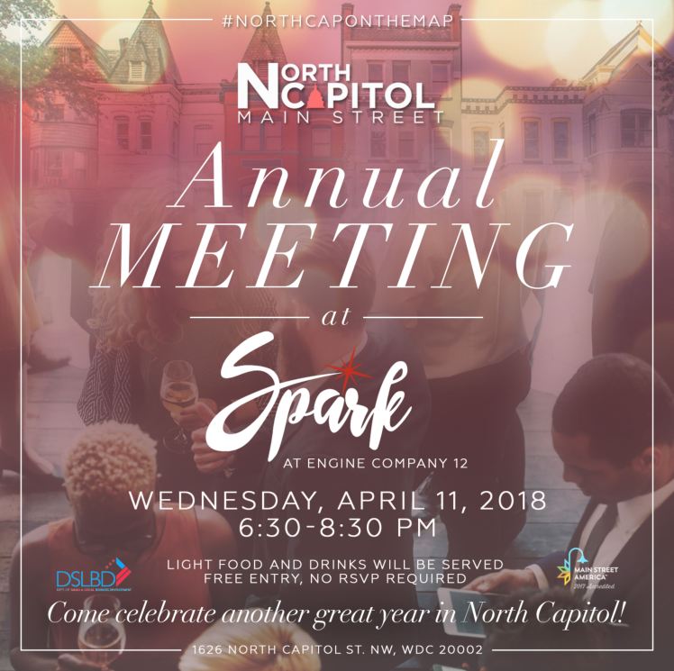 North Capitol Main Street Annual Meeting Spark at 12 2018 04 11