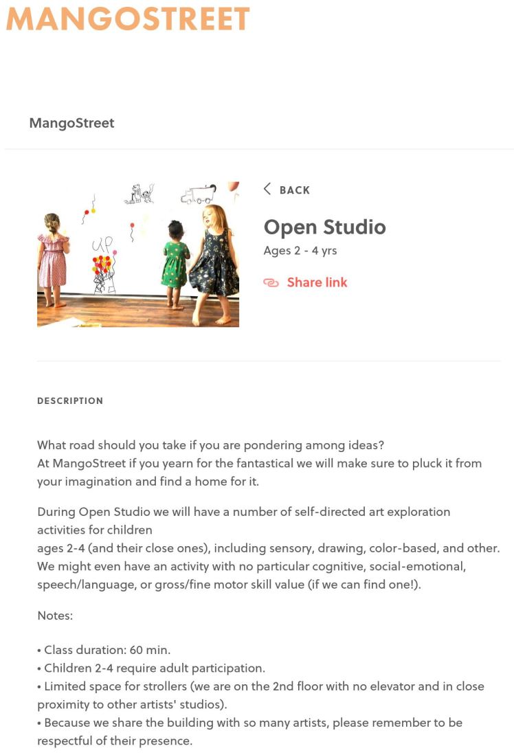 Mango Street 2018 08 31 #1