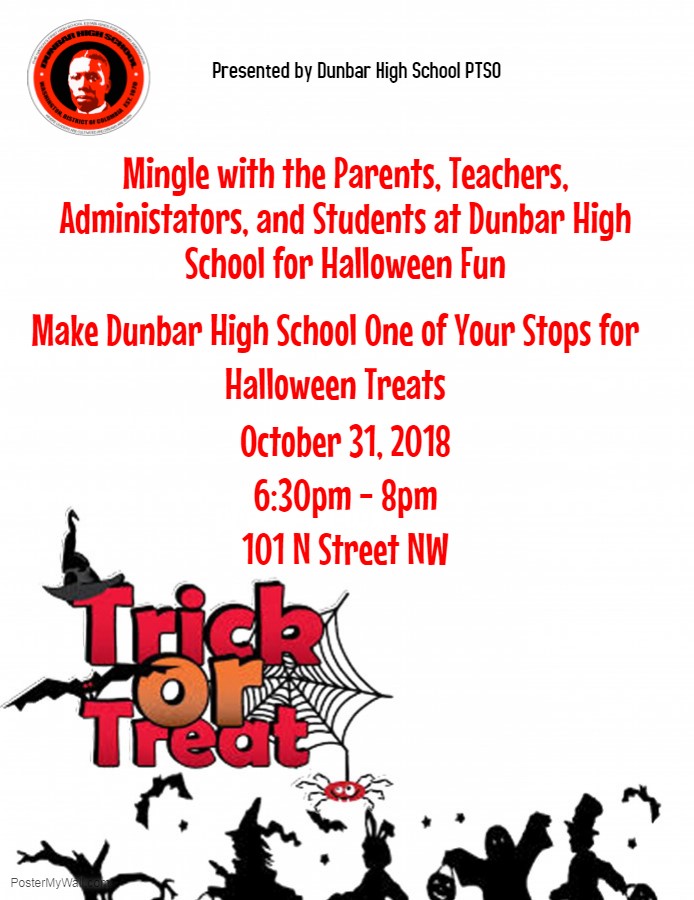 Dunbar High Halloween 2018 10 31