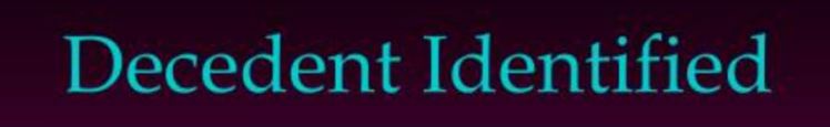 decedent identified