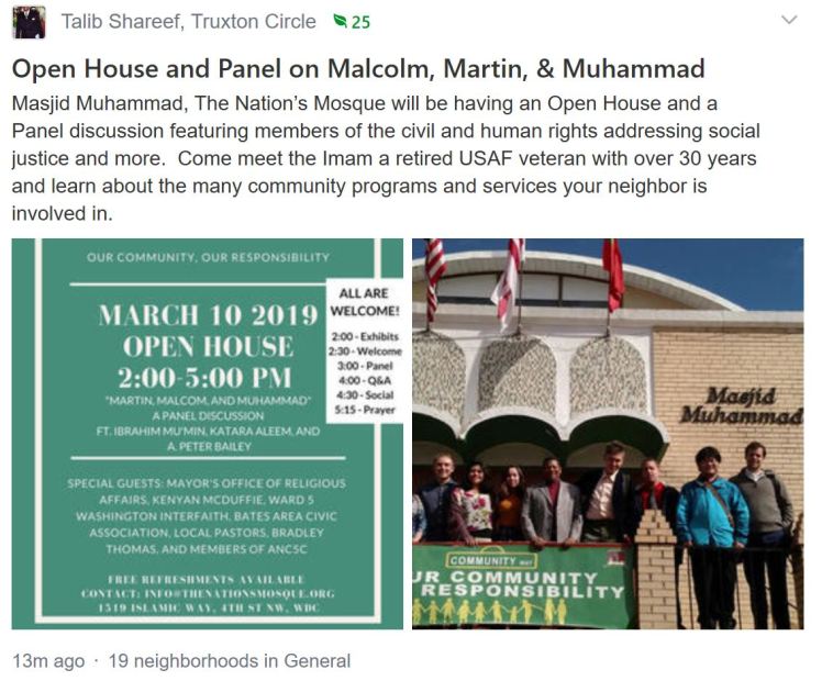 Masjid Muhammend open house 2019 03 10
